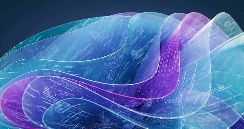 AI Coding Assistant Interface mit Vibe Coding Aesthetics