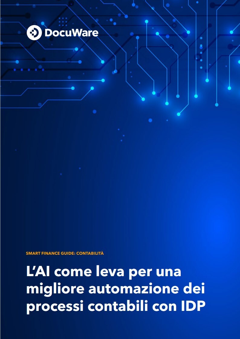 L’AI come leva per una migliore automazione dei processi contabili con IDP