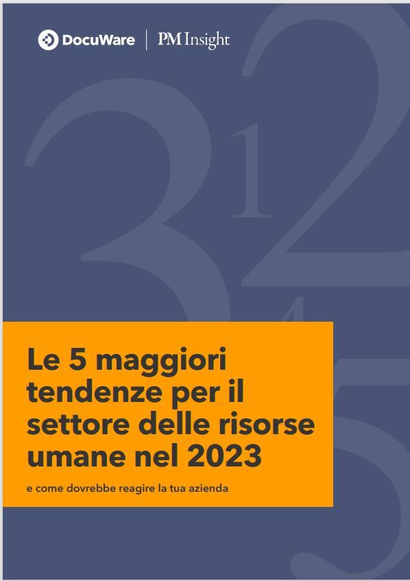 Le 5 maggiori tendenze per il  settore delle risorse umane