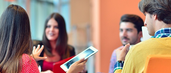 Team working together