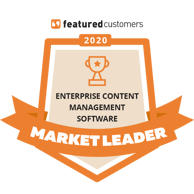 FeaturedCustomers award badge 2020